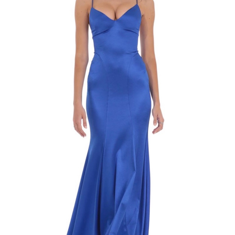 Lucy in the Sky Open Back Mermaid Maxi Dress